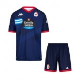 Camiseta Deportivo de la Coruña 2ª Equipación Niño 2024-2025