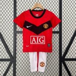 Camiseta Manchester United 1ª Equipación Retro Niño 2009 2010 Camiseta Manchester United 1ª Equipación Retro Niño 2009 2010