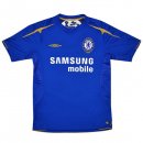 1ª Equipación Replica Camiseta Chelsea Retro 2005 2006 Azul