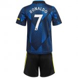 3ª Equipación Camiseta Manchester United NO.7 Ronaldo Niño 2021-2022