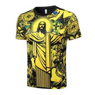 Camiseta Entrenamiento Brasil 2024-2025 Amarillo