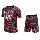 Camiseta Entrenamiento Arsenal Conjunto Completo 2021-2022 Rojo