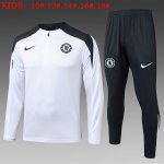Ninos Sudadera De Training Chelsea 2025-2026 Blanco 5 Ninos Sudadera De Training Chelsea 2025-2026 Blanco 5