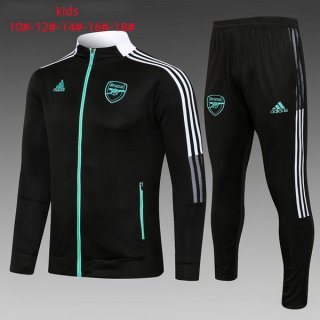 Niños Chandal Arsenal 2023 Negro Verde