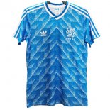 2ª Equipación Replica Camiseta Países Bajos Retro 1988 Azul