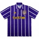 2ª Equipación Replica Camiseta Manchester City Retro 1993 1994 Purpura