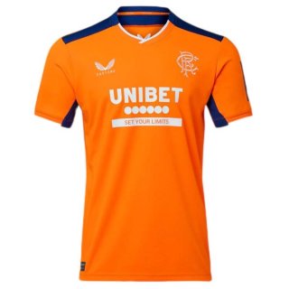 Tailandia Camiseta Rangers 3ª Equipación 2022-2023 Naranja