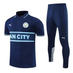Polo Manchester City Conjunto Completo 2022-2023 Azul Marino Polo Manchester City Conjunto Completo 2022-2023 Azul Marino
