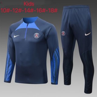 Ninos Sudadera De Training PSG 2022-2023 Azul