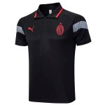 Polo AC Milan 2023-2024 Negro Polo AC Milan 2023-2024 Negro
