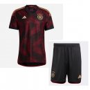 Camiseta Alemania 2ª Equipación Niño 2022-2023