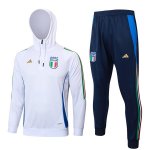Sudadera Con Capucha Italia 2024-2025 Blanco 3 Sudadera Con Capucha Italia 2024-2025 Blanco 3