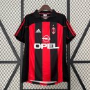 Tailandia Camiseta AC Milan 1ª Equipación Retro 2001 2002