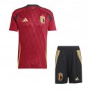 Camiseta Bélgica 1ª Equipación Niño 2024