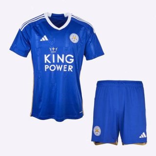 Camiseta Leicester City 1ª Equipación Niño 2023-2024