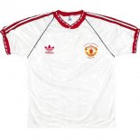 2ª Equipación Replica Camiseta Manchester United Retro 1991 Blanco