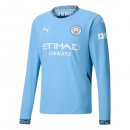 Tailandia Camiseta Manchester City 1ª Equipación ML 2024-2025