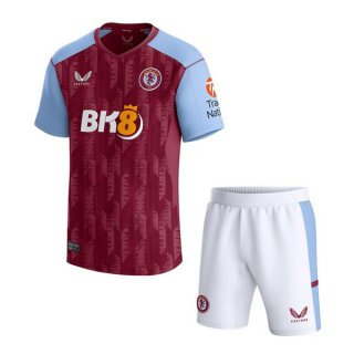 Camiseta Aston Villa 1ª Equipación Niño 2023-2024