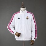 Chaqueta Real Madrid Full Zip 2026-2027 Blanco Chaqueta Real Madrid Full Zip 2026-2027 Blanco