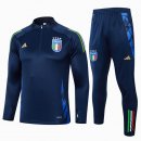 Sudadera De Training Italia 2024-2025 Azul 3