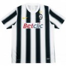 1ª Equipación Replica Camiseta Juventus Retro 2011 2012 Negro Blanco