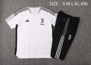 Camiseta Entrenamiento Juventus Conjunto Completo 2022 Blanco Negro