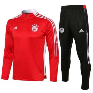 Sudadera De Training Bayern Munich 2022 Negro Rojo