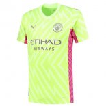 Tailandia Camiseta Manchester City 1ª Equipación Portero 2023-2024 Verde