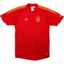 1ª Equipación Replica Camiseta España Retro 2004 2006 Rojo