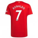 1ª Equipación Camiseta Manchester United NO.7 Ronaldo 2021-2022