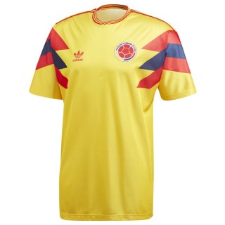 1ª Equipación Replica Camiseta Colombia Retro 1990 Amarillo