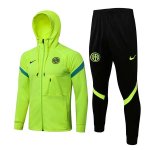 Chandal Con Capucha Inter Milan 2022 Verde Chandal Con Capucha Inter Milan 2022 Verde