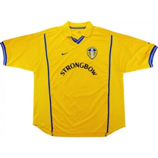 1ª Equipación Replica Camiseta Leeds United Retro 2000 2002 Amarillo