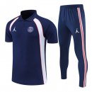 Polo Paris Saint Germain Conjunto Completo 2022-2023 Azul Marino