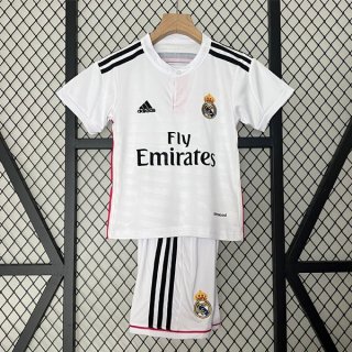 Camiseta Real Madrid 1ª Equipación Retro Niño 2014 2015