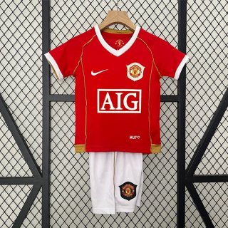 Camiseta Manchester United 1ª Equipación Retro Niño 2006 2007