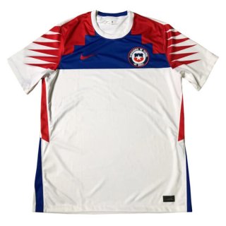 1ª Equipación Replica Camiseta Chile 2020 Blanco