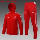 Rompevientos Ajax Conjunto Completo 2022 Rojo