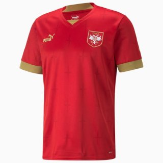 Tailandia Camiseta Serbia 1ª Equipación 2022-2023 Rojo