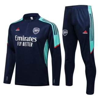 Sudadera De Training Arsenal 2022 Azul Verde