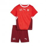 Camiseta Suiza 1ª Equipación Niño 2024