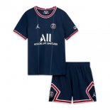 1ª Equipación Camiseta Paris Saint Germain Niño 2021-2022 Azul