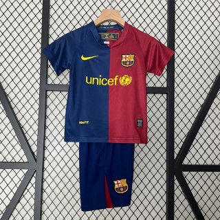 Camiseta Barcelona 1ª Equipación Retro Niño 2008 2009