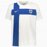 Tailandia Camiseta Finlandia 1ª Equipación 2022-2023 Blanco