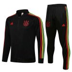 Chandal Ajax 2022 Negro Rojo Chandal Ajax 2022 Negro Rojo