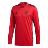 1ª Equipación Replica Camiseta Alemania ML Portero 2020 Rojo