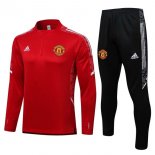 Sudadera De Training Manchester United 2022 Rojo