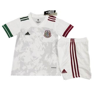 2ª Equipación Camiseta México Niño 2020 Blanco