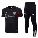 Camiseta Sao Paulo Conjunto Completo 2023-2024 Negro