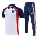 Polo Paris Saint Germain Conjunto Completo 2022-2023 Blanco Azul Polo Paris Saint Germain Conjunto Completo 2022-2023 Blanco Azul